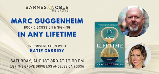 Katie Cassidy To Join Marc Guggenheim At “In Any Lifetime” Book Launch Event